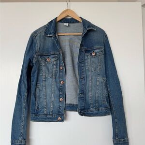 H&M Classic Fit Blue Denim Jacket